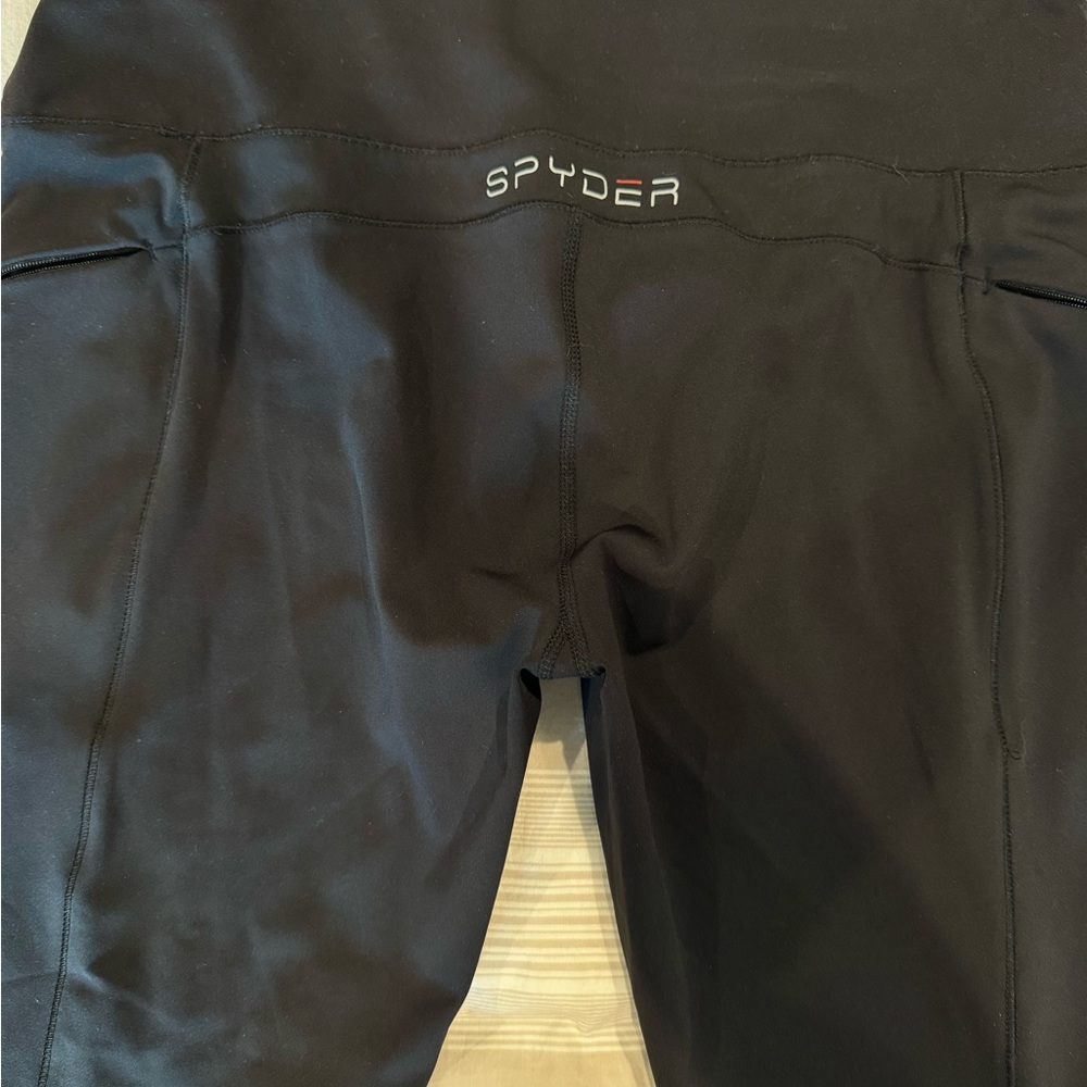 Spyder Black Athletic Leggings